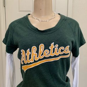 oakland a's long sleeve shirt